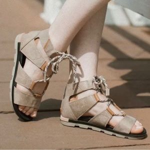SOREL Torpeda Lace-up Gladiator Sandals Size 10